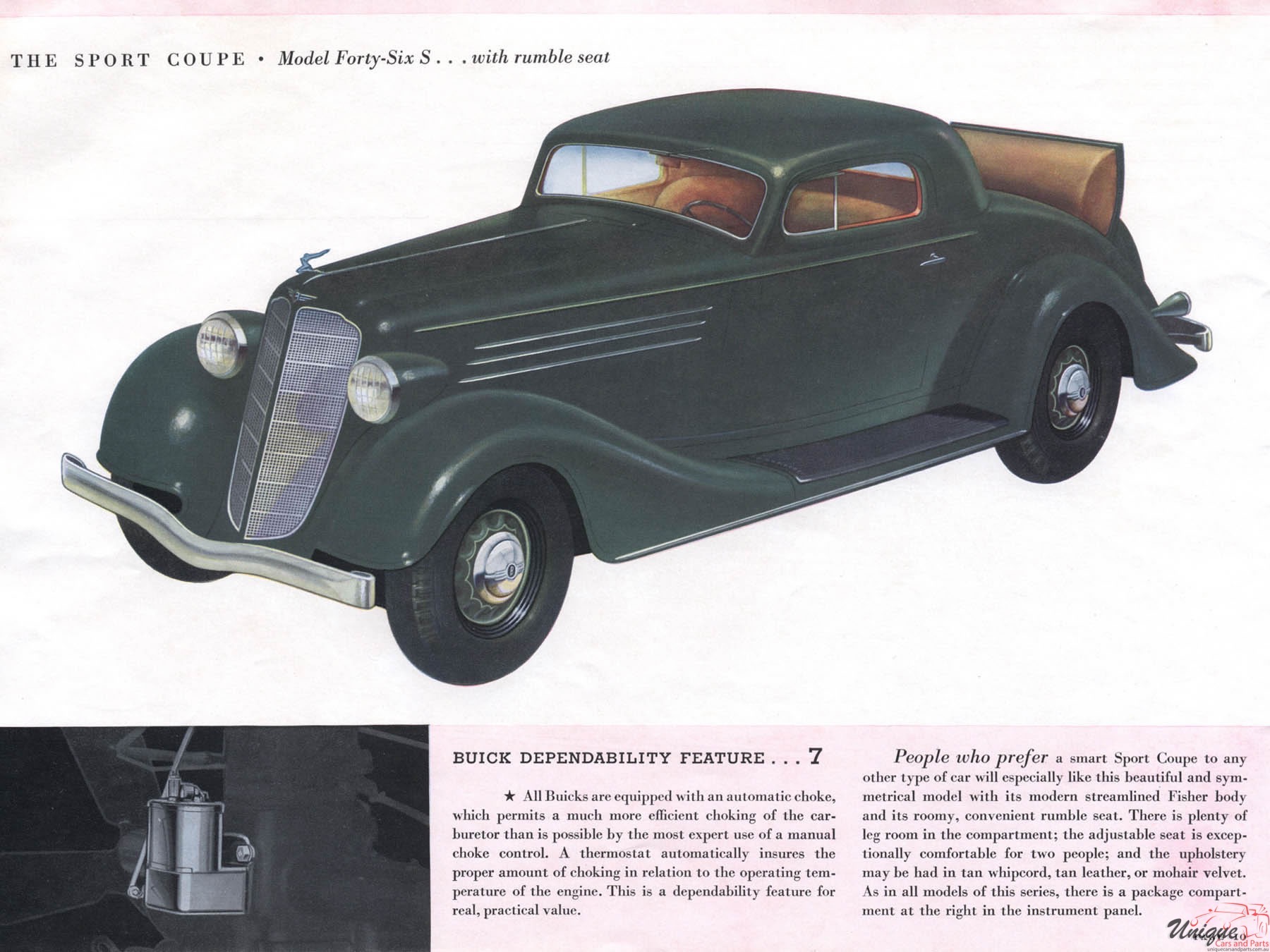 1935 Buick Brochure Page 7